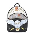 thumbnail image 1 of Harry Potter Women's Owl Post 10" Mini Backpack, Black, 1 of 5