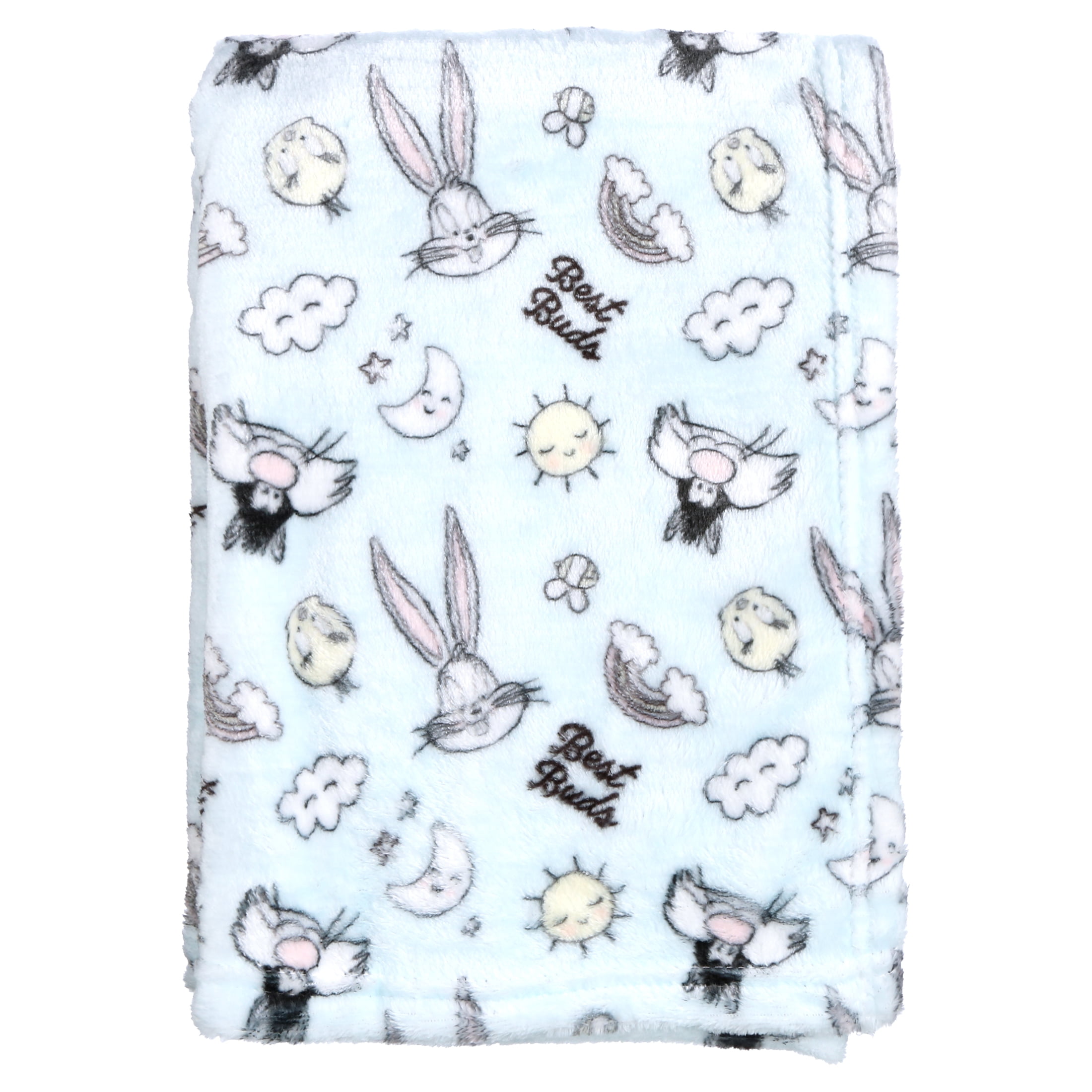 Warner Brothers Looney Tunes Best Buds Super Soft Baby Blanket