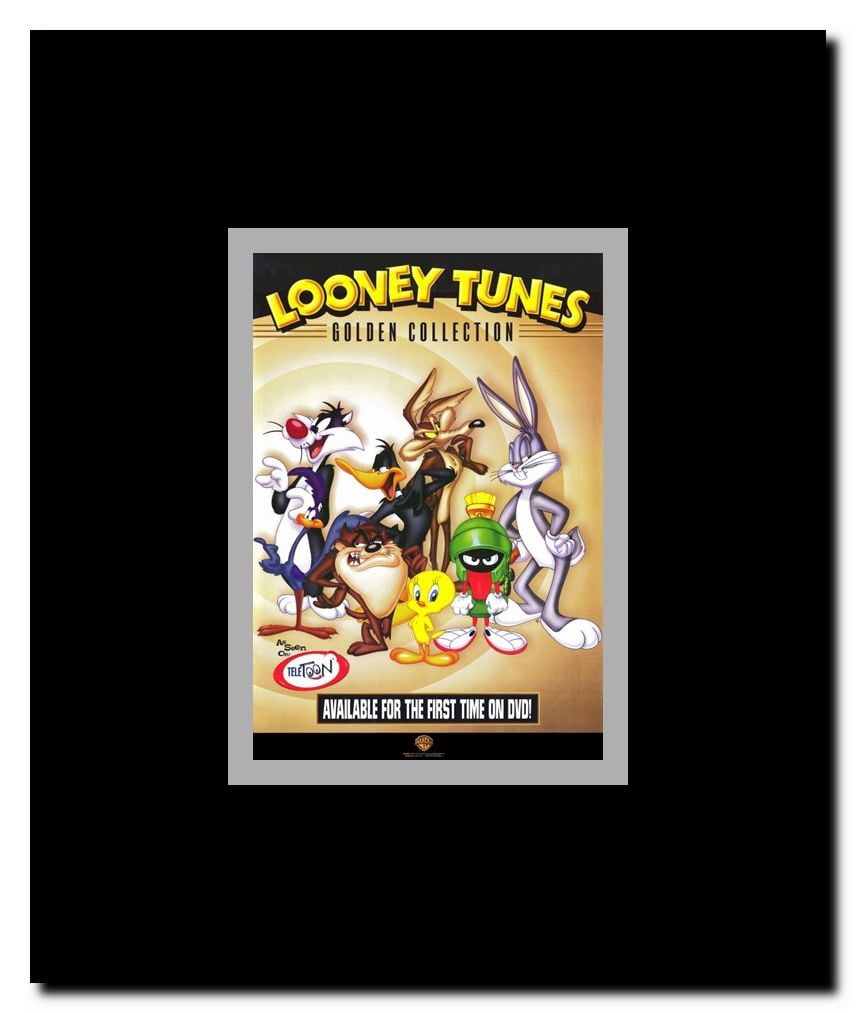 Warner Brothers Looney Tunes Cartoons Framed Movie Poster