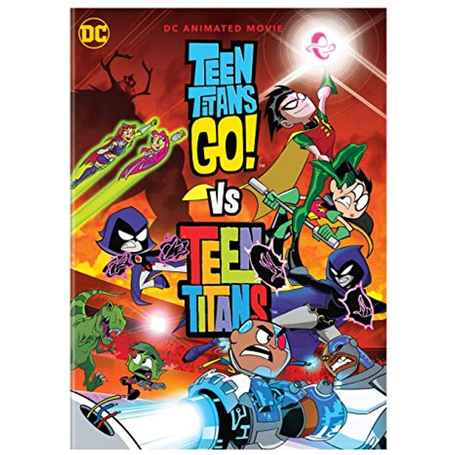 Warner Brothers Teen Titans Go! Vs. Teen Titans (DVD)