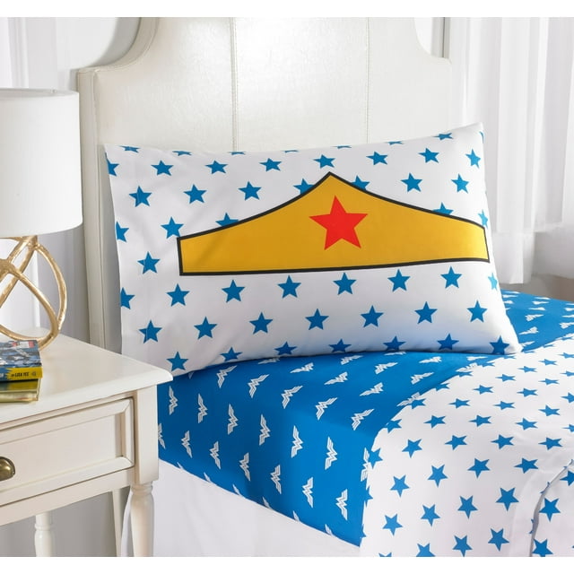 Warner Brothers Wonder Woman 'I'm Wonder Woman' Bedding Sheet Set ...