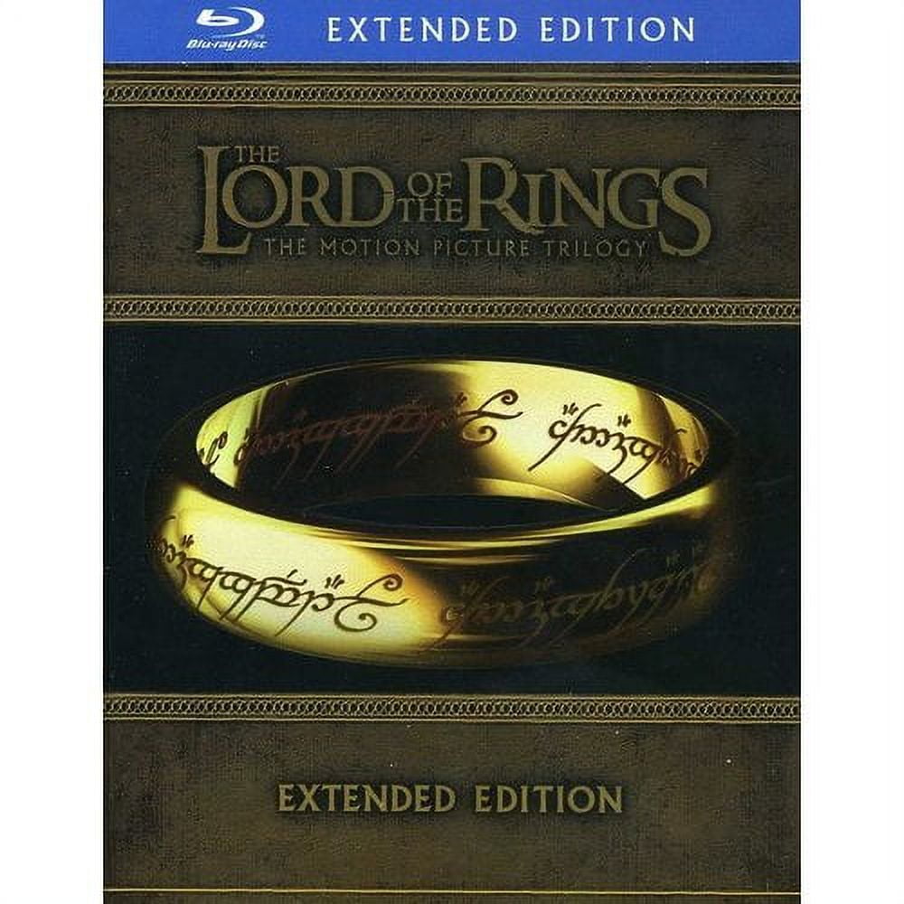 The Trilogy The Señor Of the Rings Extended Versions 6 Blu-Ray + 9