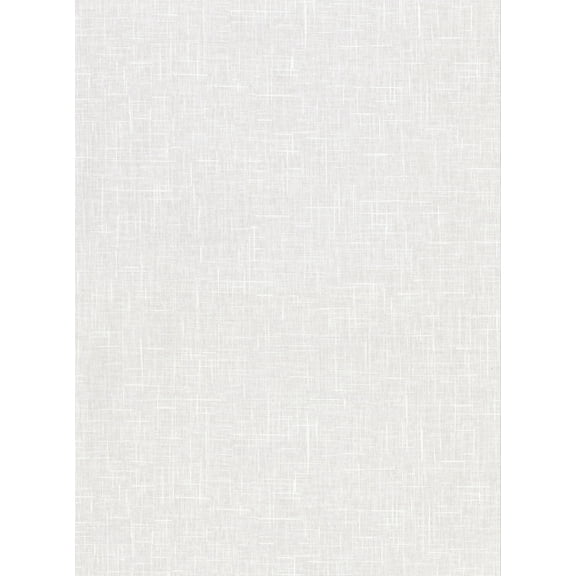 Warner Linville Light Grey Faux Linen Wallpaper