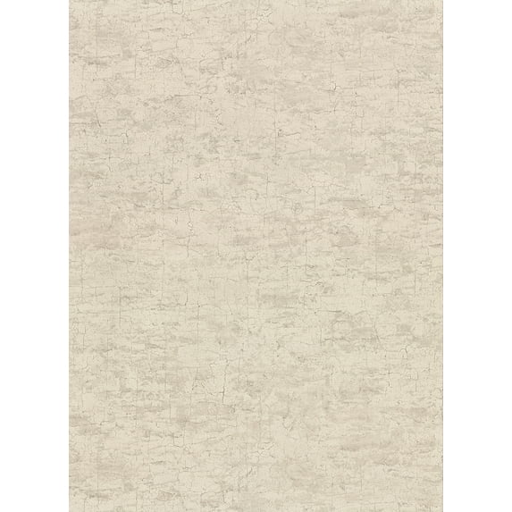 Warner Pembroke Taupe Faux Plaster Wallpaper, 27-in by 27-ft, 60.8 sq. ft