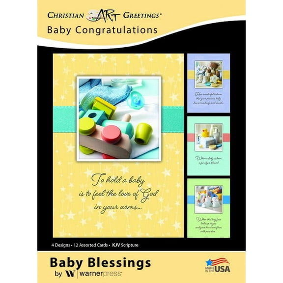 Warner Press Baby Congratulations Boxed Cards, Multicolor (Paper Cards)
