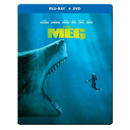Warner Sisters Productions The Meg (Blu-ray, DVD) (Steelbook Edition)