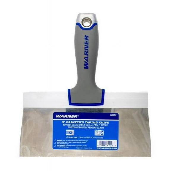 Warner Stainless Steel Taping Knife 1 in. H X 8.9 in. W X 8 in. L