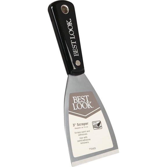 Warner Tool Best Look Stiff Scraper - Pack of 2