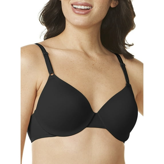 Warner's BLACK This Is Not a Bra Full-Coverage Underwire Bra, US 32D, UK 32D