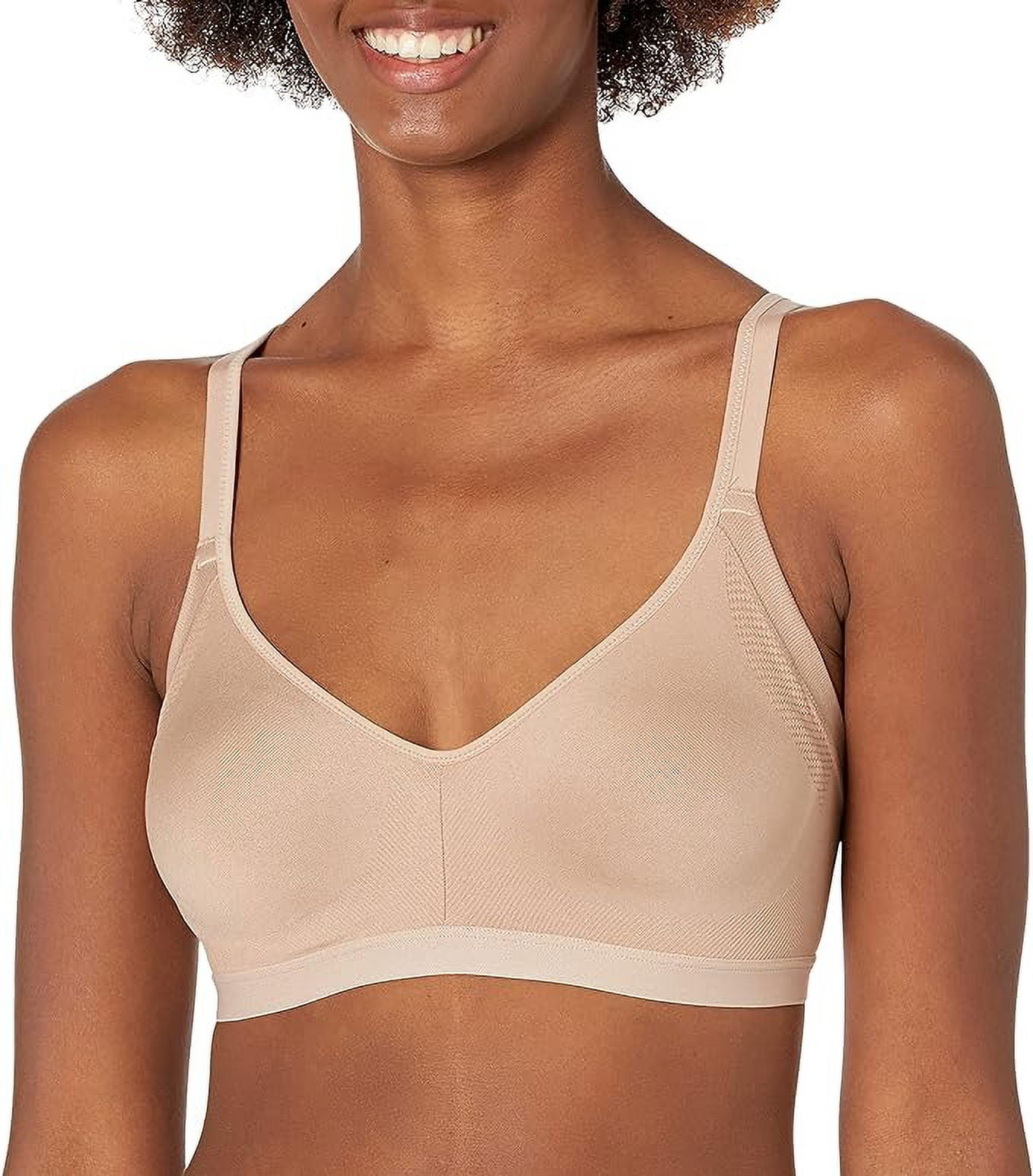 Warner's Women's Blissful Benefits Underarm-Smoothing with Seamless Stretch Wireless Lightly