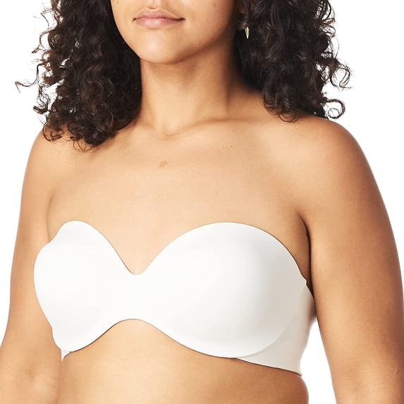 Warner's Women's Cushioned Underwire Lightly Lined Convertible Strapless Bra RG7791A, Ivory Mist, 34D