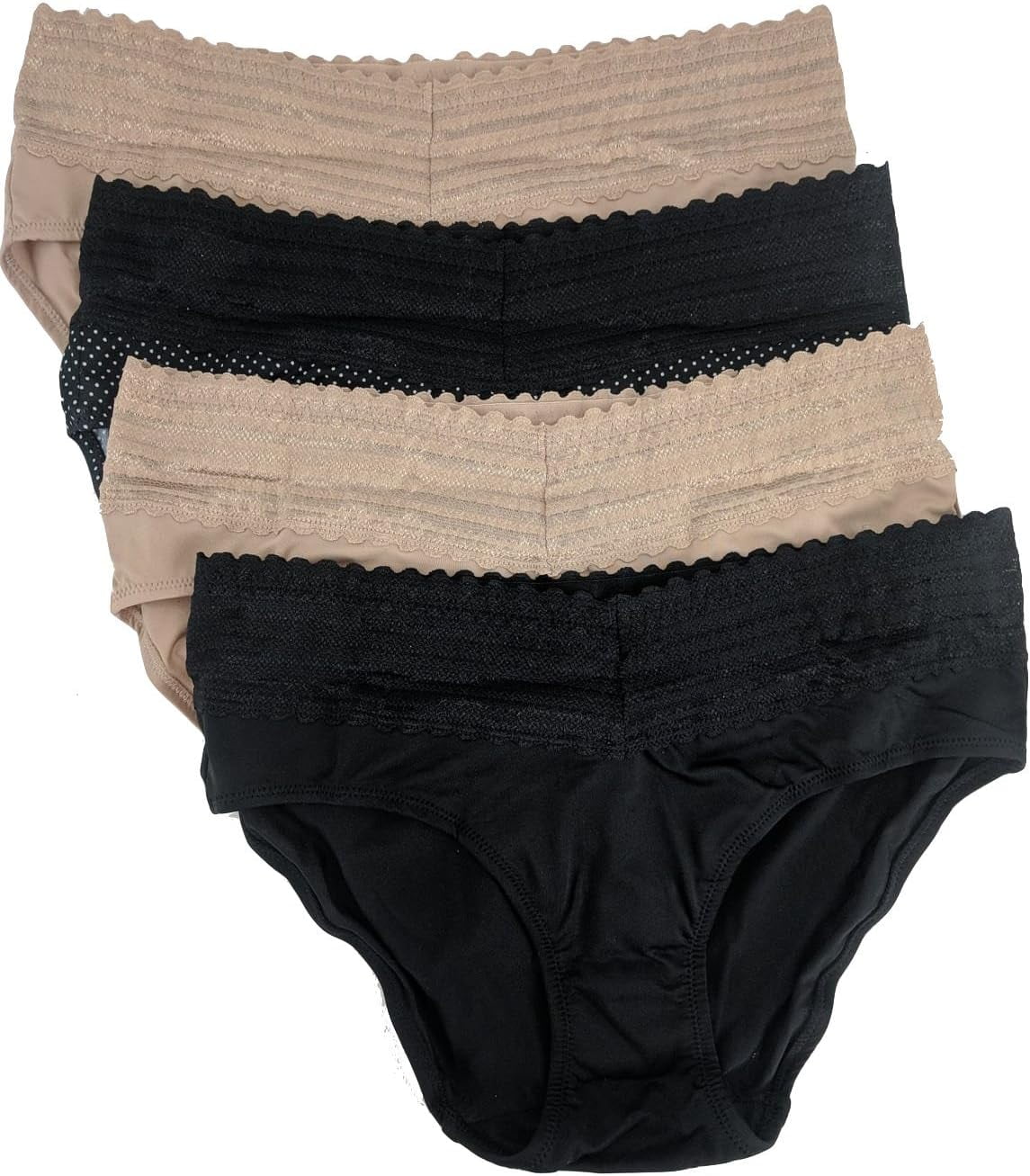 Warner's Women's No Muffin Top No Pinching Hipster Panty with