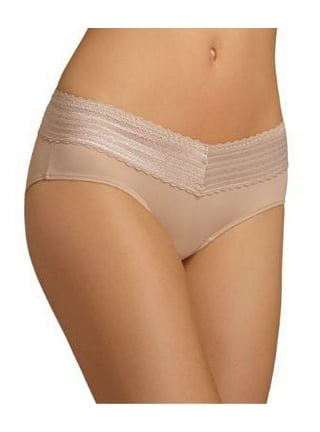 Blissful Benefits by Warner's Women's No Muffin Top Seamless Hipster Panties  3-Pack, Style RU0503W 