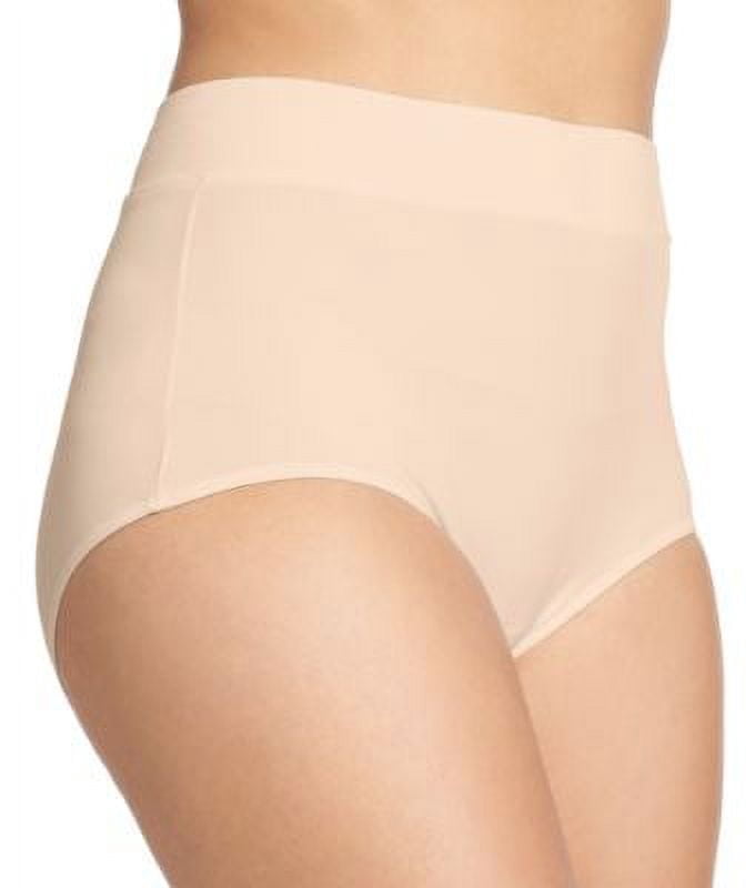 Warner's Women's No Pinching No Problems Modern Brief Panty,, Sand, Size 8.0