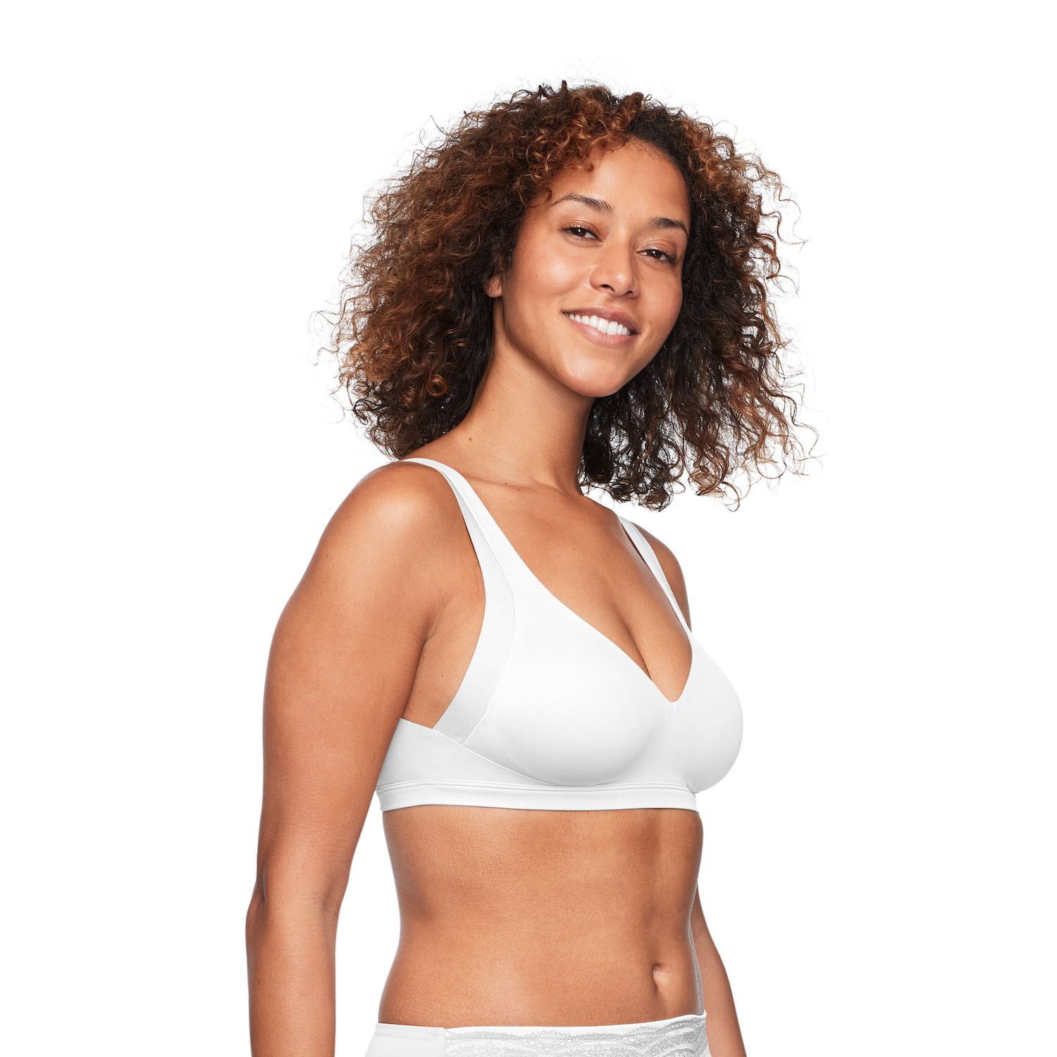 Warners No Side Effects® Underarm And Back Smoothing Comfort Wireless Lightly Lined T Shirt Bra