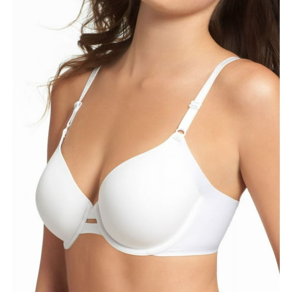 Warner's Women's Seamless Underwire Nylon Contour Bra, White