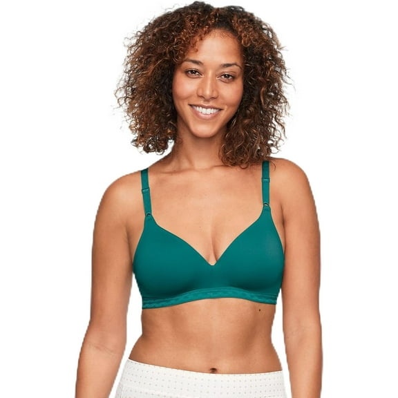 Warner's Women's Simply Perfect Super Soft Wireless Lightly Lined Comfort Bra Rm1691t Color-Mediterranea Size 34A-40C