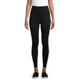 thumbnail image 1 of Warner's Women's Twill Seamless Leggings, 1-Pack, 1 of 7