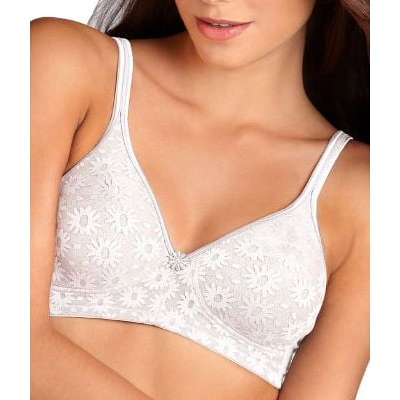 Warner's Womens Daisy Lace Wire-Free Bra Style-2009