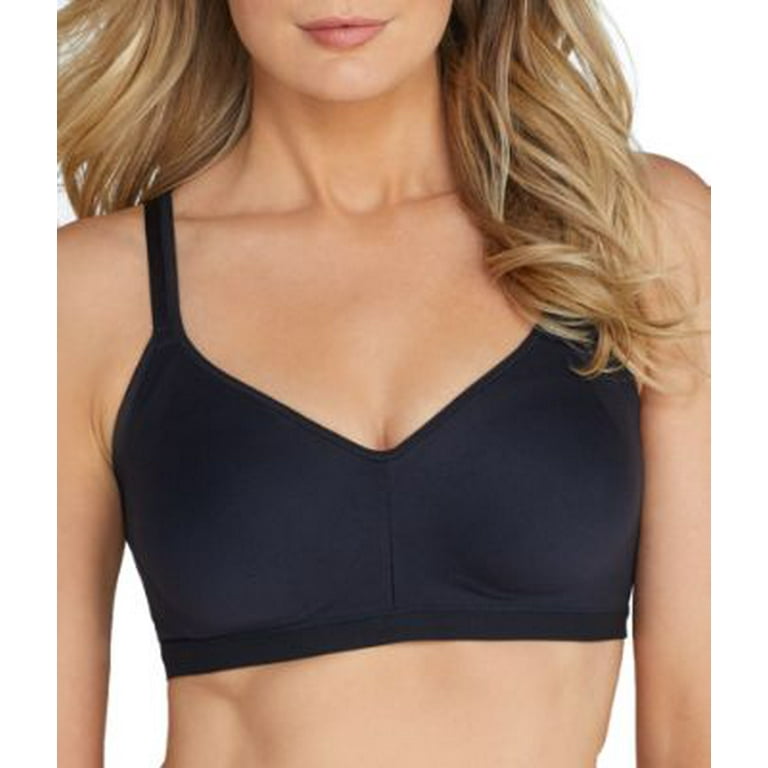 Warner's Bra Size Medium Easy Does It No Dig Wire- Rich RM0911A Black B39  for sale online