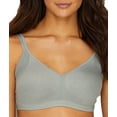 thumbnail image 1 of Women's Warner's RM3911A Easy Does It No Bulge Wirefree Contour Bra (Grey Heather XS), 1 of 3