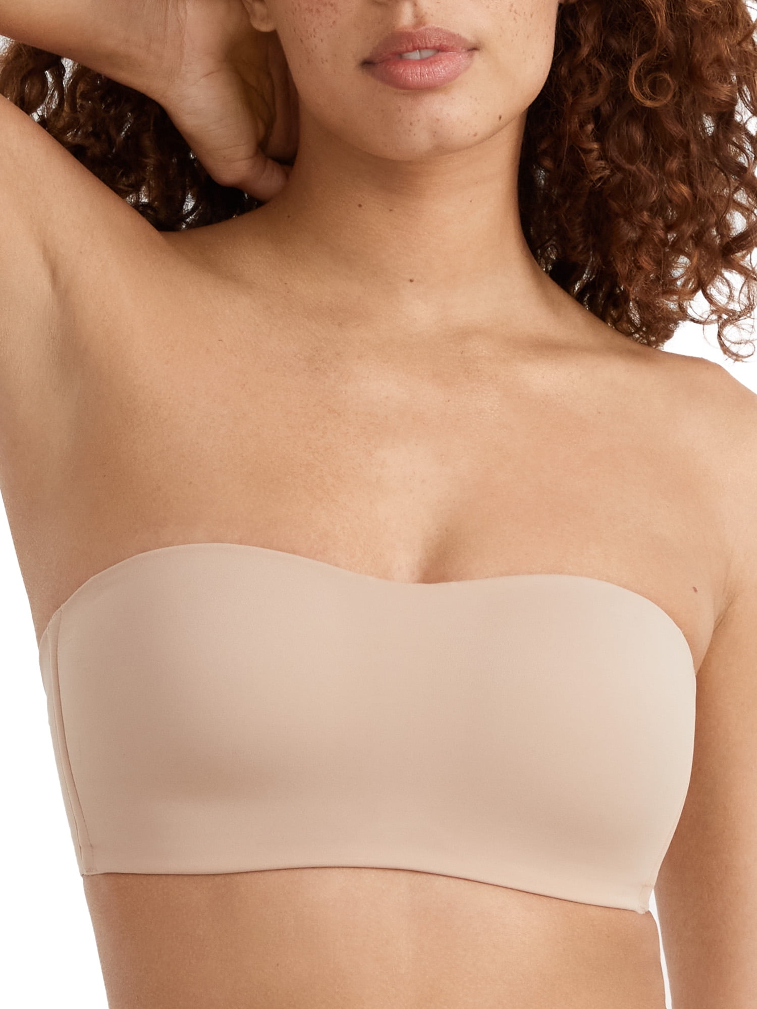 Warner's Warners Easy Does It Easy Size Lightly Lined Wireless Strapless Bra  Ry0161a In Toasted Almond