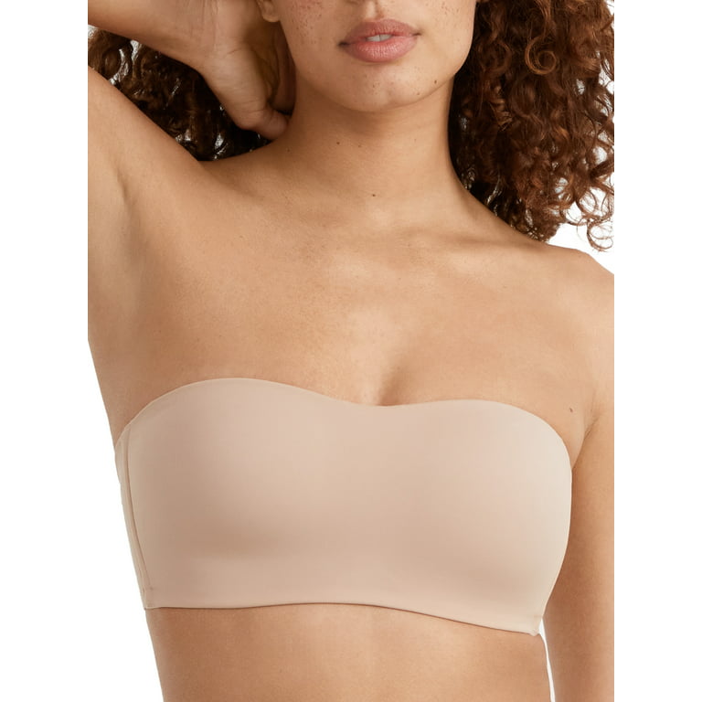 Women's Warner's RY0161A Easy Does It Wireless Lightly Lined Strapless Bra  (Toasted Almond M)