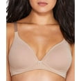 thumbnail image 1 of Women's Warner's RN0141A Invisible Bliss Cotton Wirefree Bra with Lift (Toasted Almond 36C), 1 of 3