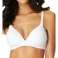 thumbnail image 1 of Women's Warner's RN0141A Invisible Bliss Cotton Wirefree Bra with Lift (White 34C), 1 of 2