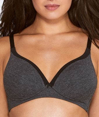 Women's Warner's RN0141A Invisible Bliss Cotton Wirefree Bra with Lift  (Toasted Almond 38C)