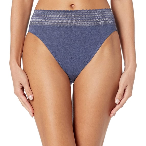 Warner's Womens No Pinching. No Problems. Cotton Hi-Cut Brief Style-RT2091P