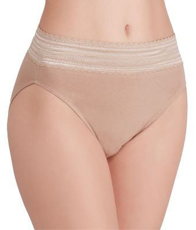 Warner's Womens No Pinching. No Problems. Cotton Hi-Cut Brief Style-RT2091P  