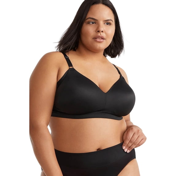 Warner's Womens No Side Effects Wire-Free T-Shirt Bra Style-RN2231A