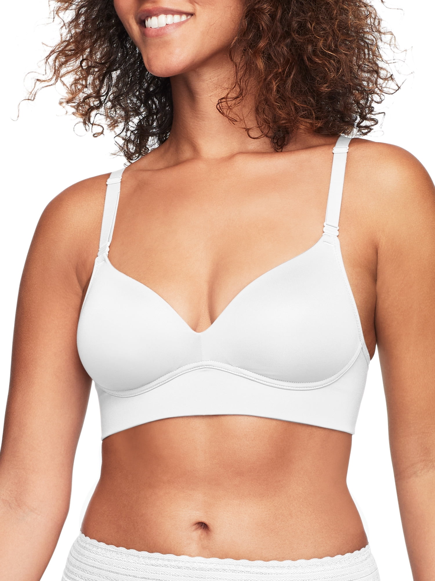 Warners Blissful Benefits Women's Allover-Smoothing Bliss Wireless Lightly Lined Convertible Comfort Bra, Sizes 34B-40C