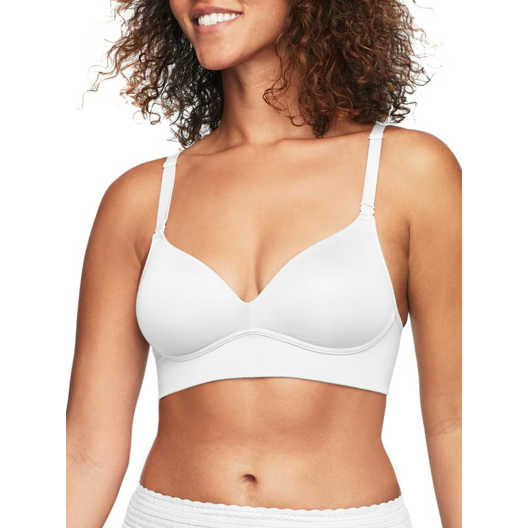Warners Womens Blissful Benefits Allover-Smoothing Bliss Wireless Lightly  Lined Convertible Comfort Bra Rm1011w : : Clothing, Shoes 