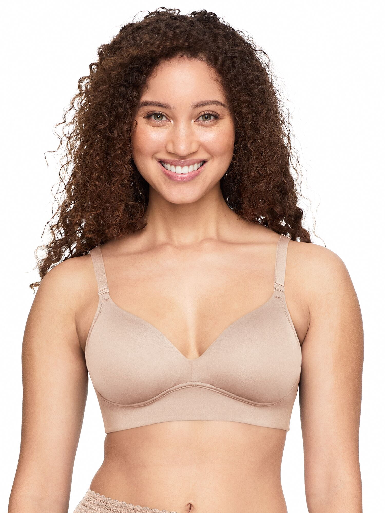Warners Blissful Benefits Women's Allover-Smoothing Bliss Wireless Lightly Lined Convertible Comfort Bra, Sizes 34B-40C