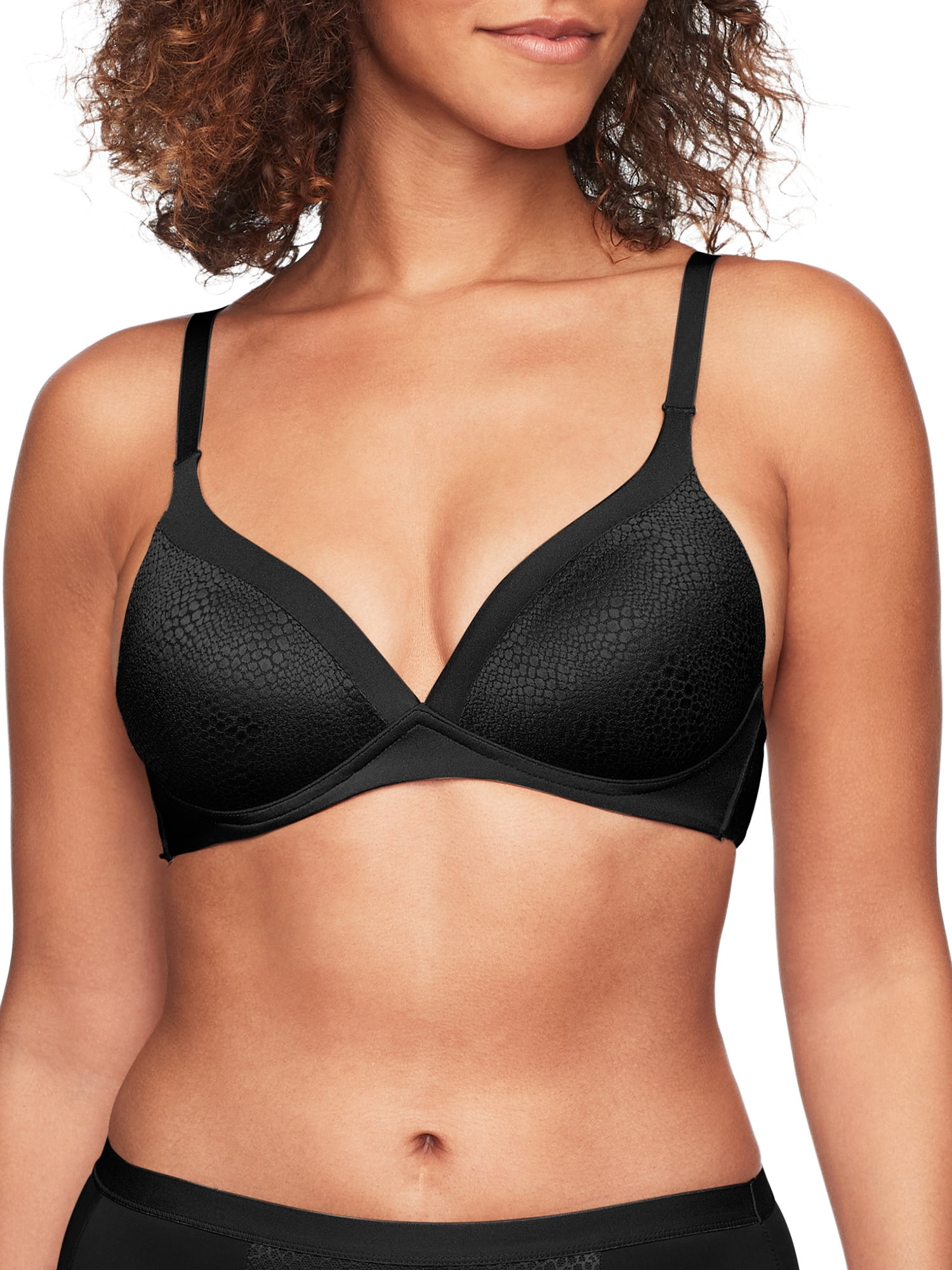  Warners Womens Blissful Benefits Underarm-Smoothing Comfort  Wireless Lightly Lined T-Shirt Bra RM7561W
