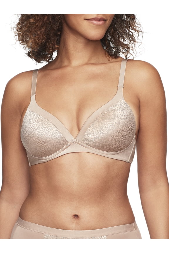 Women's Back-Smoothing Comfort Wireless Lift T-Shirt Bra, 34B-40C