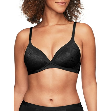 Warners Blissful Benefits Women's Back-Smoothing Comfort Wireless Lift T-Shirt Bra, 34B-40C