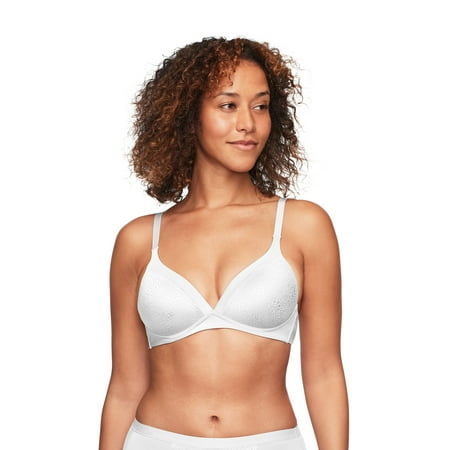 Warners Blissful Benefits Women's Back-Smoothing Comfort Wireless Lift T-Shirt Bra, 34B-40C
