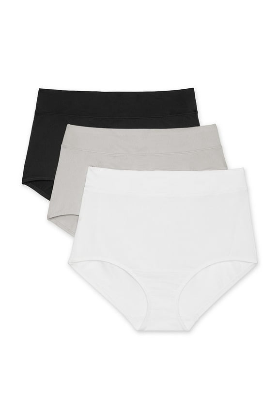 Warners® Blissful Benefits Women's Dig-Free Seamless Brief 3-Pack