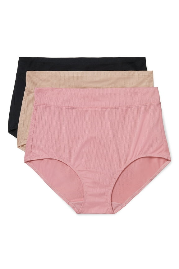 Warners® Blissful Benefits Breathable Moisture-Wicking Microfiber Brief RS4963W