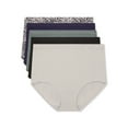 thumbnail image 1 of Warners Blissful Benefits Dig-Free Breathable Microfiber Brief 5-Pack, 1 of 3