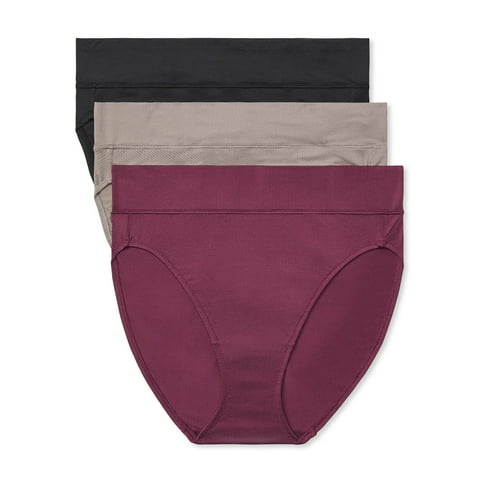 Dig-Free Breathable Microfiber Hi-Cut 3-Pack