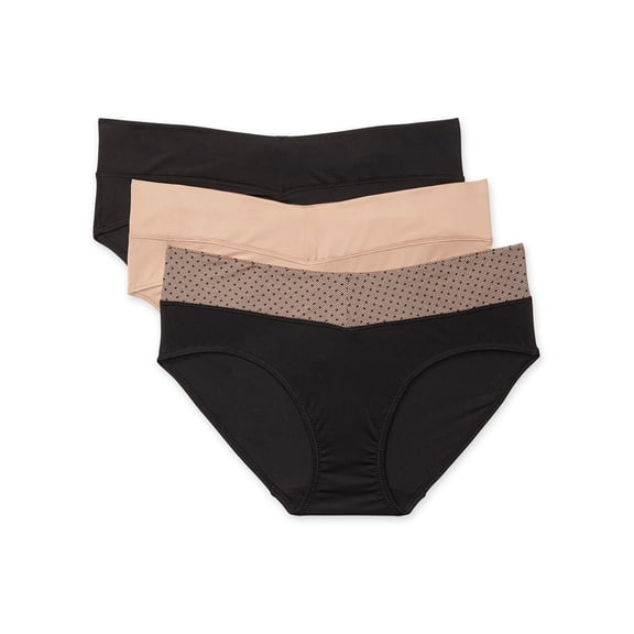 Warners® Blissful Benefits Dig-Free Comfort Waist Microfiber Hipster 3-Pack RU5733W