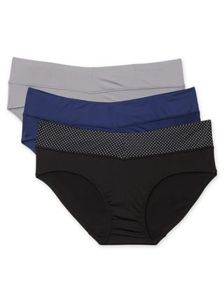 Buy Leah Women's Cotton Hipster Panties (Pack of 3)  (LEAH-PLUS-1_Multicolour_2XL) at