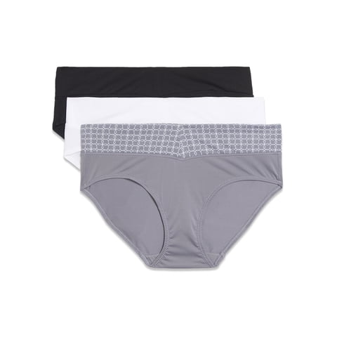 Warners® Blissful Benefits Dig-Free Comfort Waist Microfiber Hipster 3-Pack RU5733W