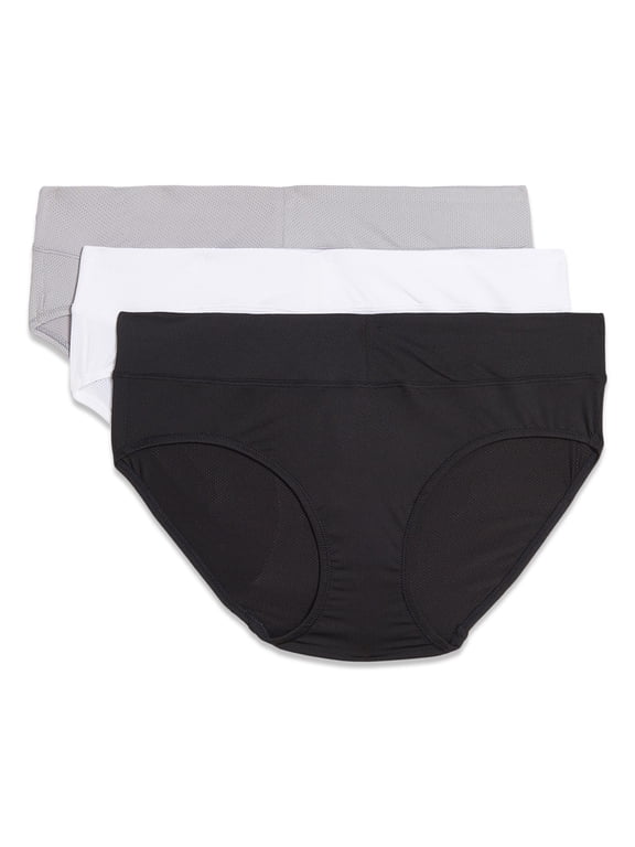 Warners® Blissful Benefits Dig-Free Comfort Waist Moisture-Wicking Microfiber Brief RU4963W