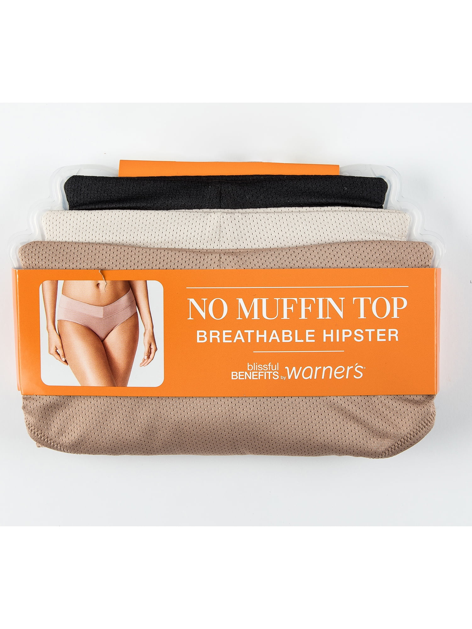 Warners® Blissful Benefits Dig-Free Comfort Waist Moisture-Wicking Microfiber Brief RU4963W