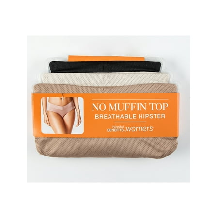 Warners® Blissful Benefits Dig-Free Comfort Waist Moisture-Wicking Microfiber Brief RU4963W